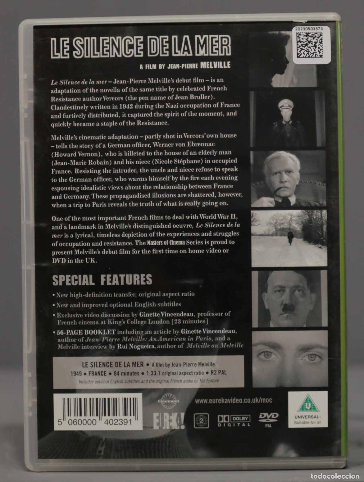 Cine: DVD. Le Silence de la mer . EUREKA - Foto 2