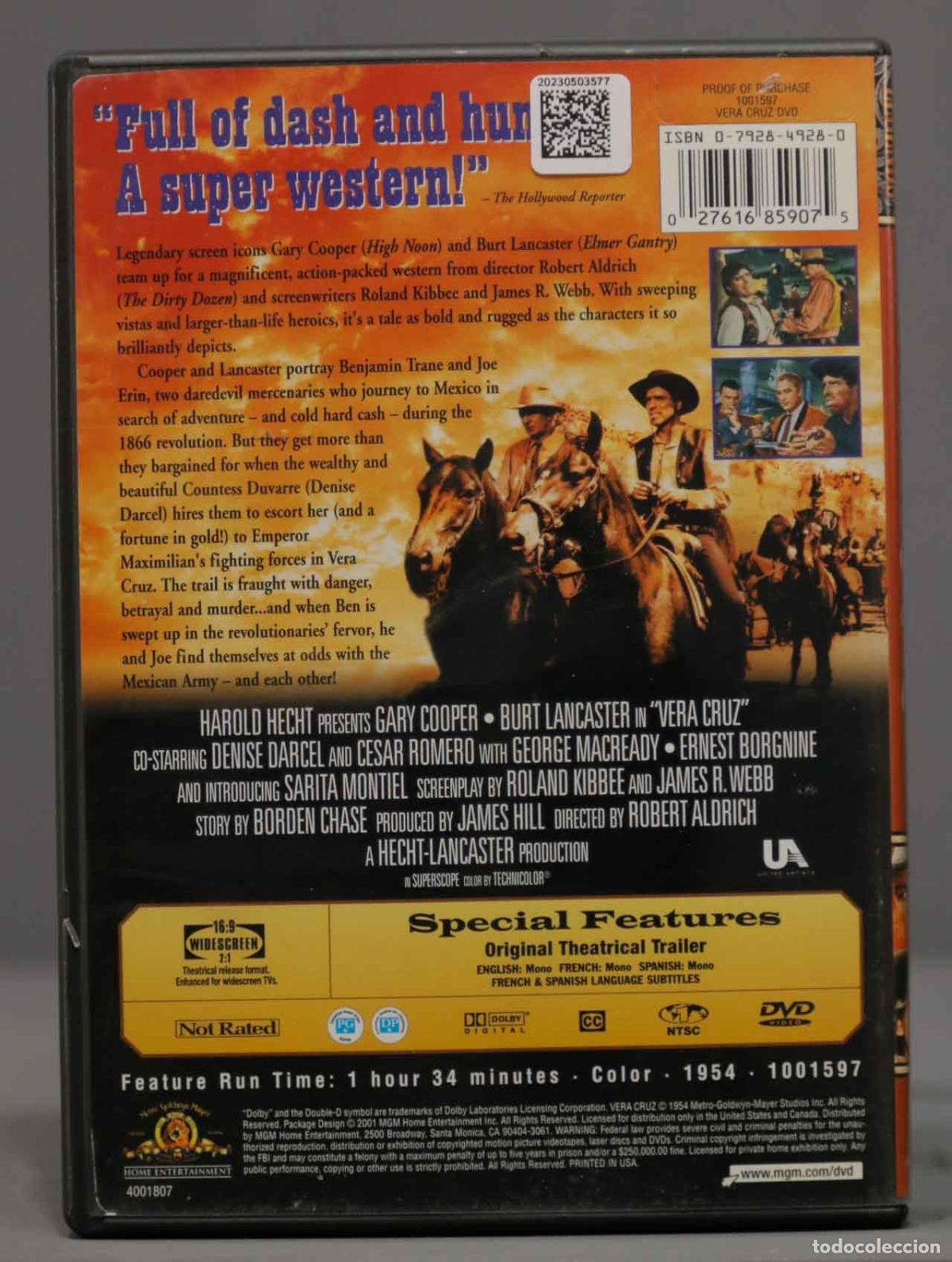 Cine: DVD. Veracruz - Foto 2