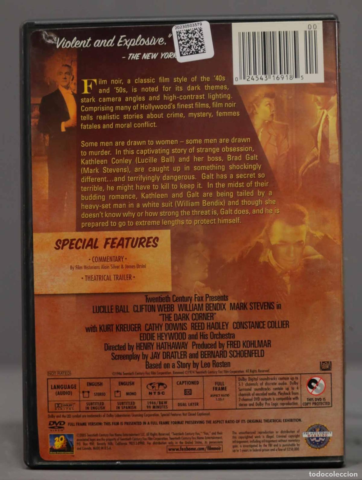 Cine: DVD. The Dark Corner - Foto 2