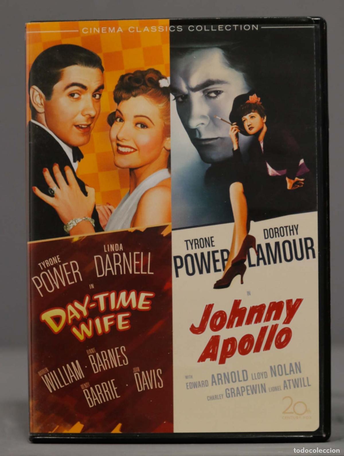 Cinema: DVD. Day-Time Wife 1939. Johnny Apollo 1940