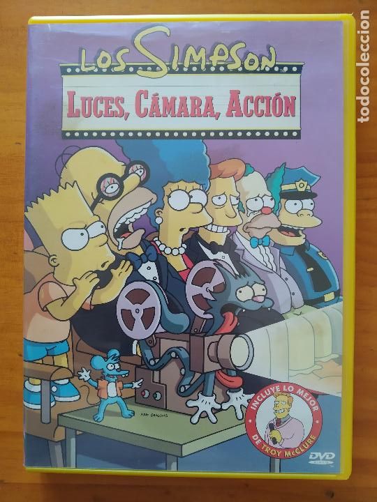 Cinema: DVD LOS SIMPSON - LUCES, CAMARA, ACCION - LEER DESCRIPCION (018)