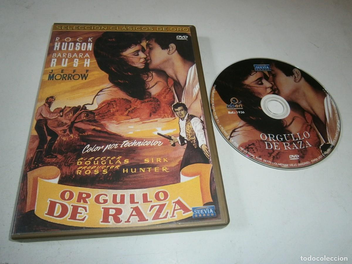 Cine: ORGULLO DE RAZA DVD INCLUYE LIBRETO ROCK HUDSON BARBARA RUSH JEFF MORROW DOUGLAS SIRK