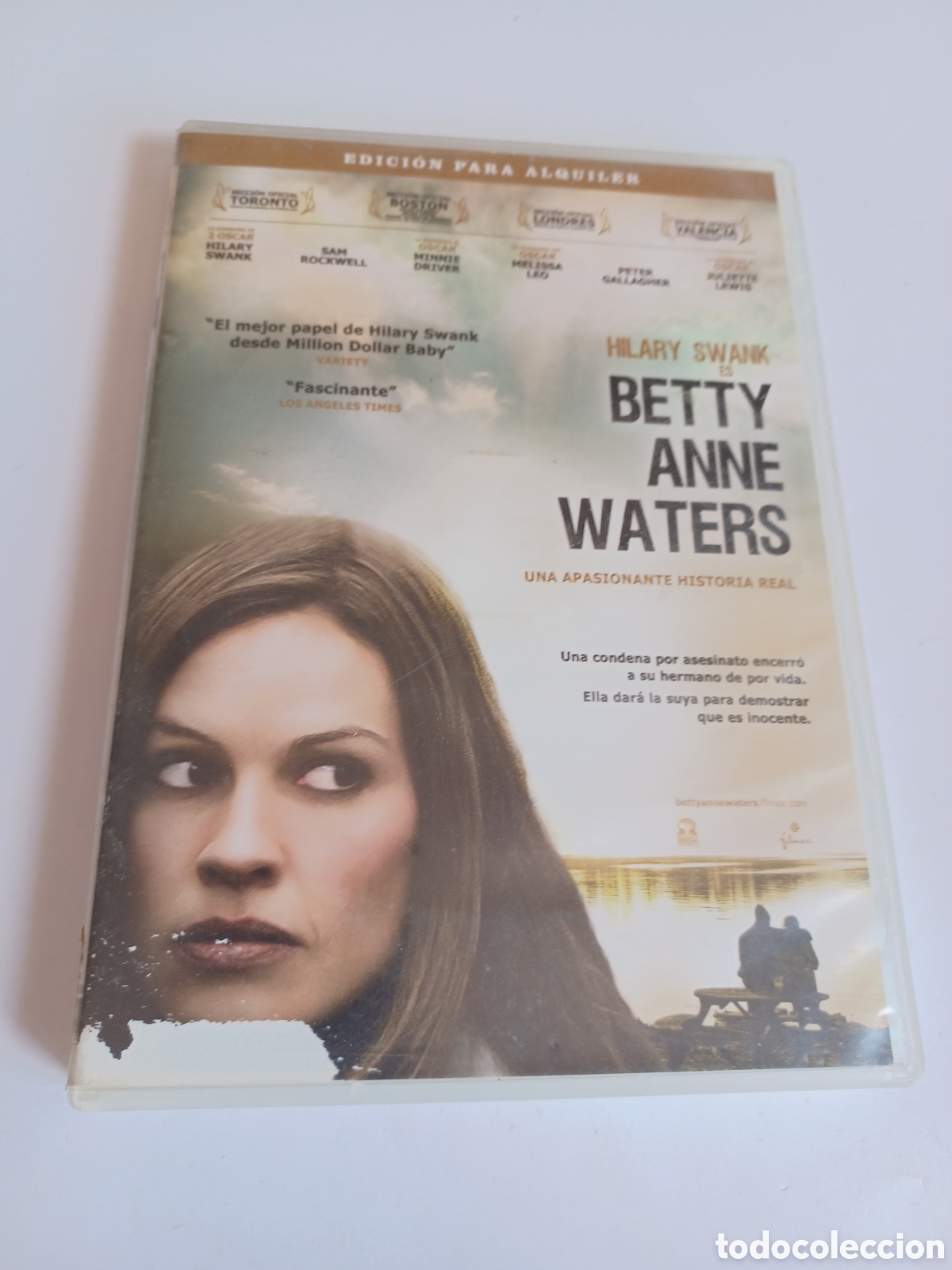 Cine: V80 betty Anne waters -DVD PROCEDENTE VIDEOCLUB