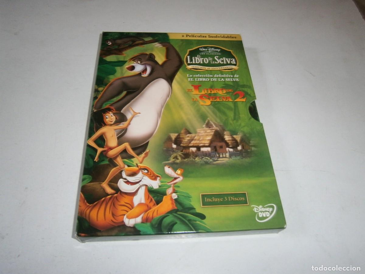 Cine: EL LIBRO DE LA SELVA ED. 40 ANIVERSARIO + EL LIBRO DE LA SELVA 2 DVD (3 DVDS)
