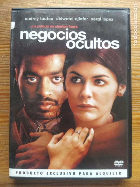 Cinema: DVD NEGOCIOS OCULTOS - EDICION DE ALQUILER (215)