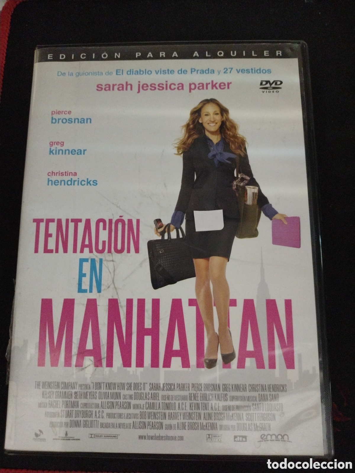 Cine: TENTACION EN MANHATTAN. DVD. MU
