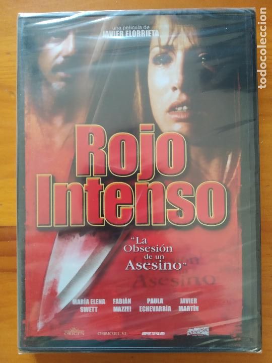 Cinema: DVD ROJO INTENSO - JAVIER ELORRIETA - NUEVA, PRECINTADA (226)