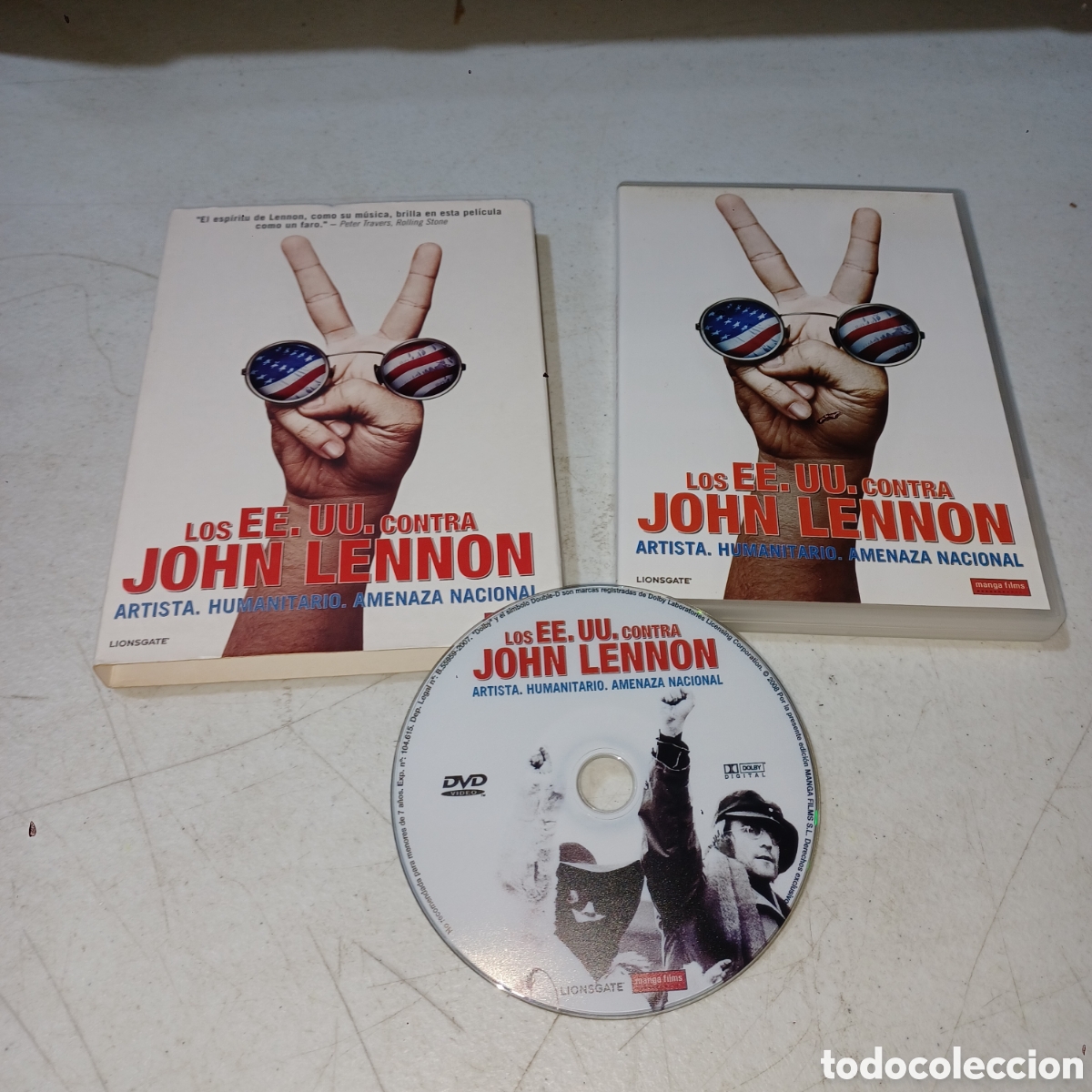 Cine: DVD LOS EEUU CONTRA JOHN LENNON
