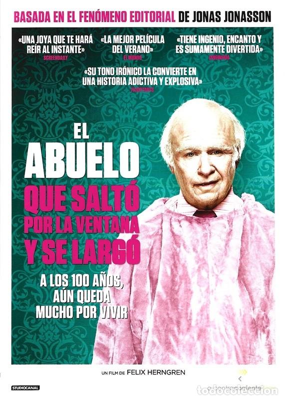 Cinema: EL ABUELO QUE SALT&Oacute; POR LA VENTANA Y SE LARG&Oacute;