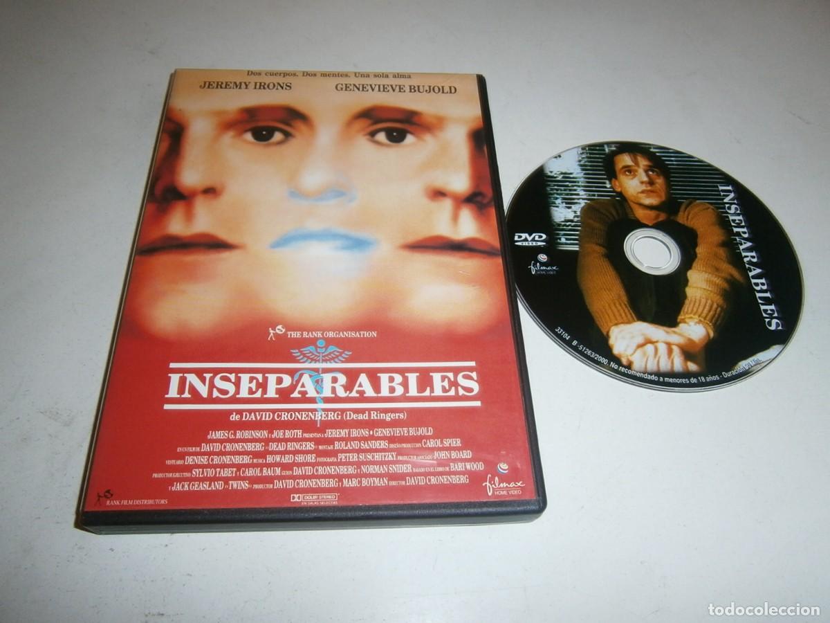 Cine: INSEPARABLES DVD NUEVO PRECINTADO JEREMY IRONS GENEVIEVE BUJOLD