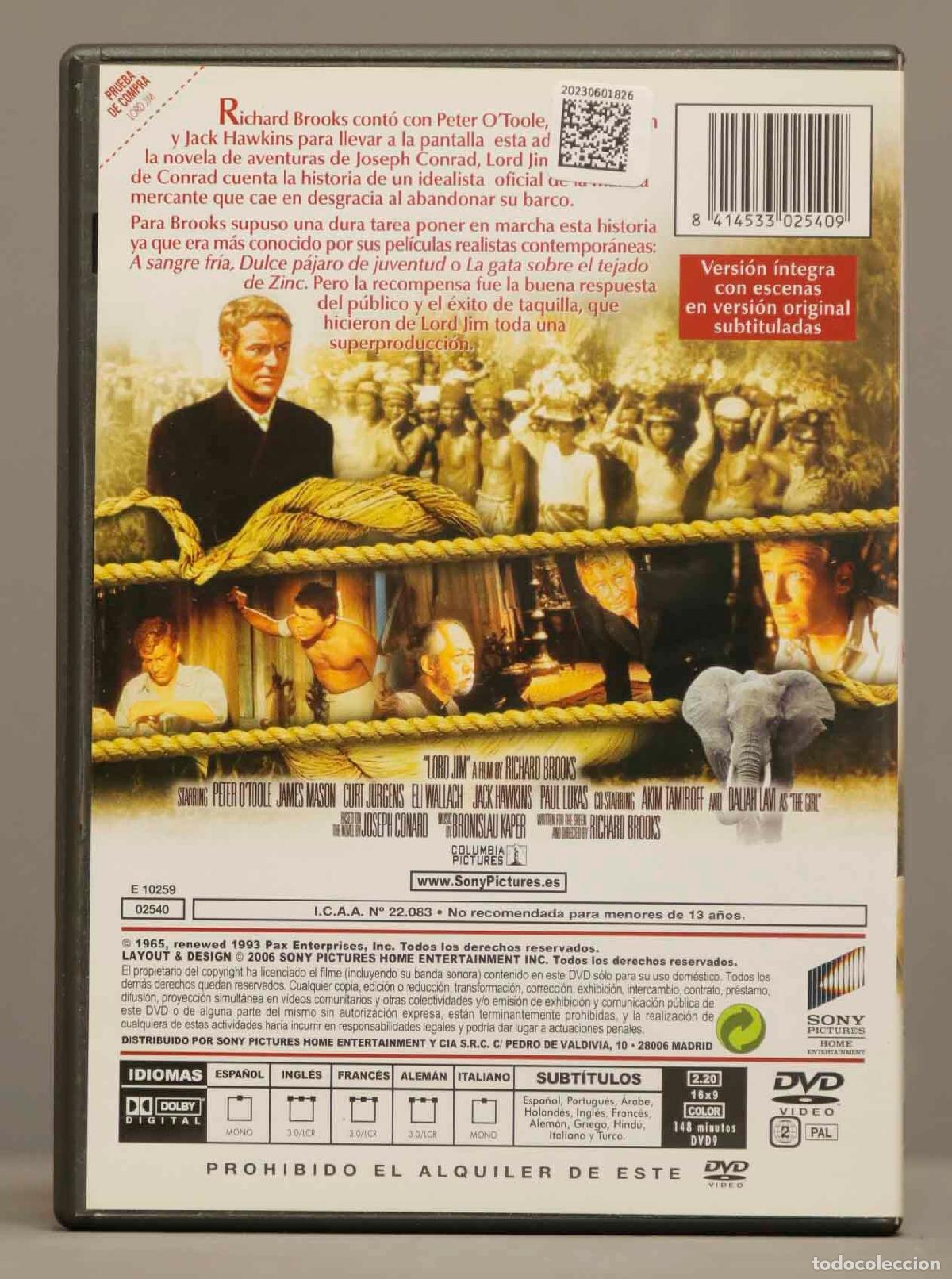 Cine: DVD. LORD JIM - Foto 2