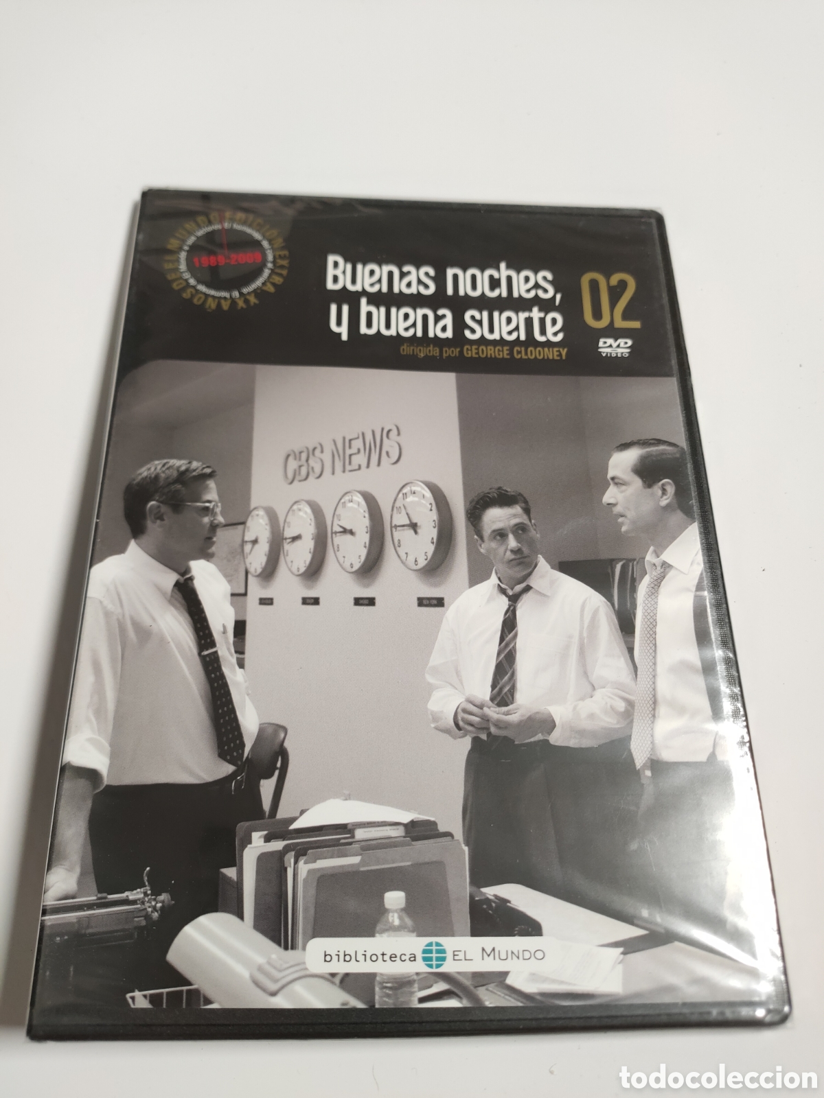 Cine: TF5 buenas noches y buena suerte DVD TAPA FINA NUEVO PRECINTADO