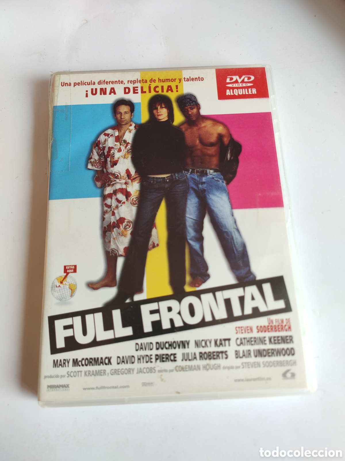 Cine: V26 full frontal DVD PROCEDENTE DE VIDEOCLUB