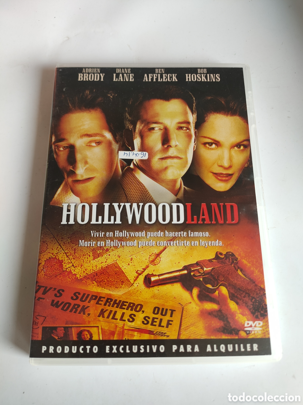 Cine: V16 Hollywood land DVD PROCEDENTE DE VIDEOCLUB