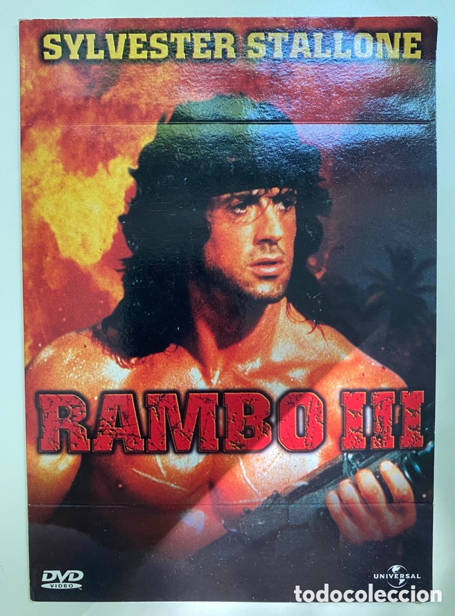 Dvd Filme Rambo 3 - Stallone - Original Lacrado