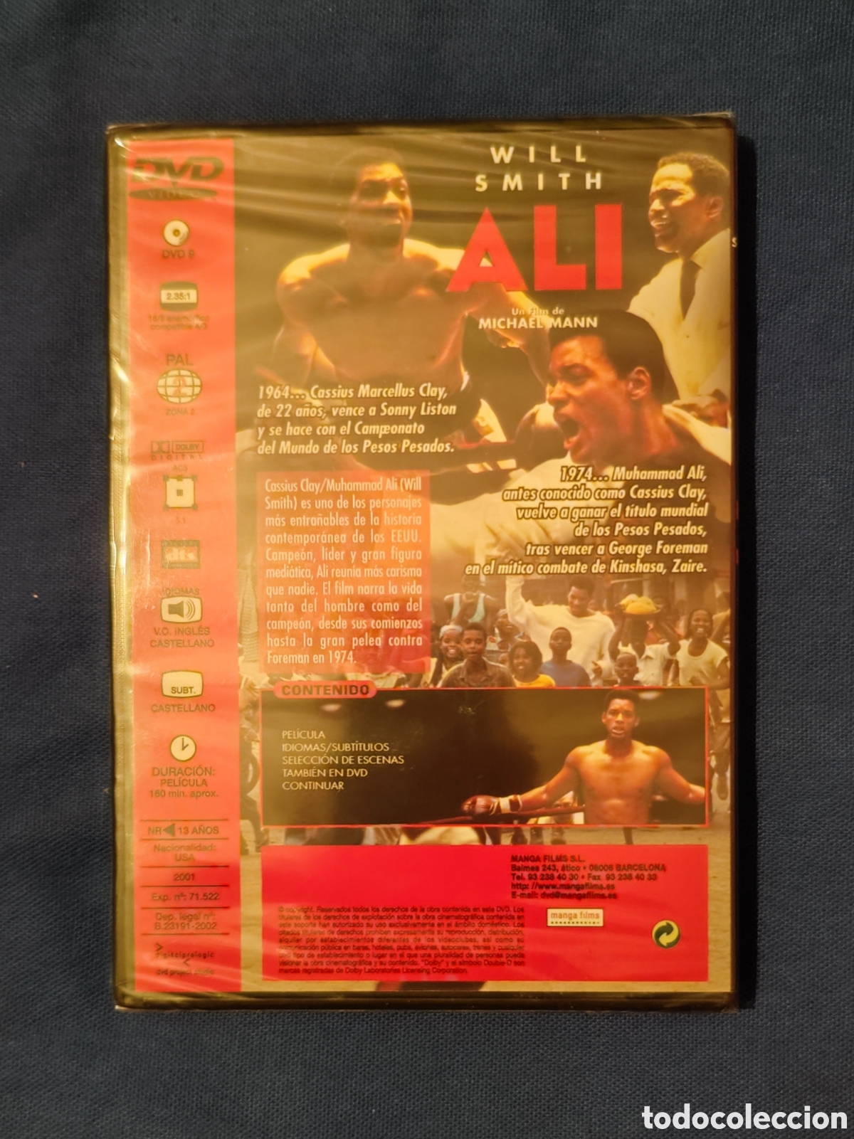 Cine: ALI WILL SMITH DVD PRECINTADO - Foto 2