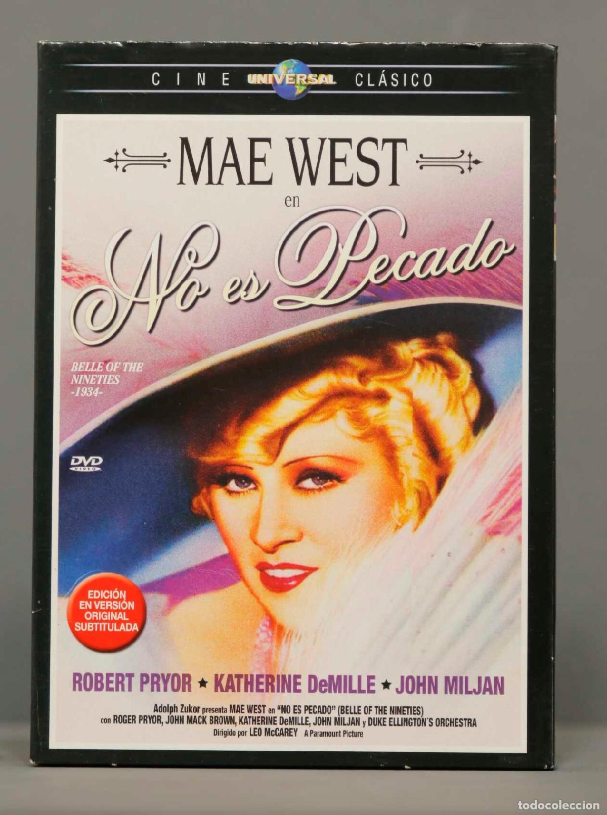 Cine: DVD. NO ES PECADO