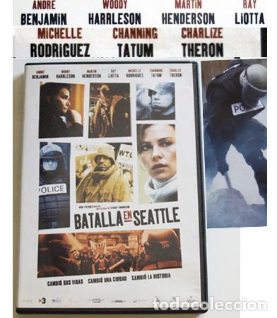 Cinema: BATALLA EN SEATTLE DVD PEL&Iacute;CULA VIOLENCIA POLIC&Iacute;A ANTIGLOBALIZACI&Oacute;N CAPITALISMO THERON HARRELSON RAY