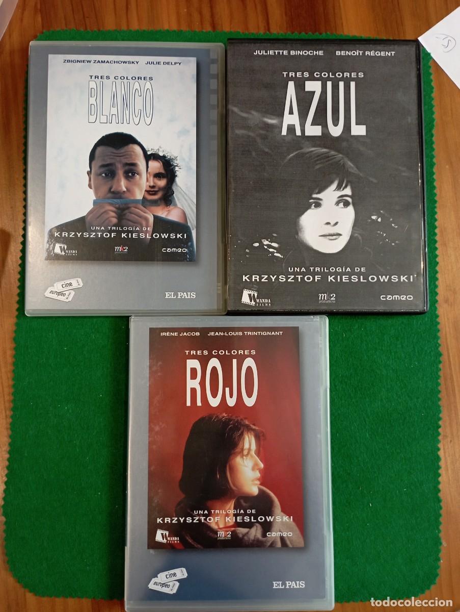 Cinema: Lote 5 dvd de Kieslowski Blanco, rojo, el aficionado, la cicatriz y el azar.