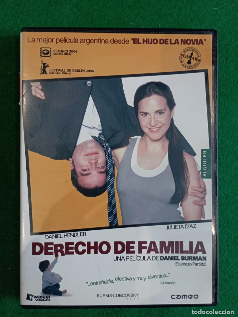 Cin&eacute;ma: DVD pelicula cine de autor Daniel Burman. Derecho de familia