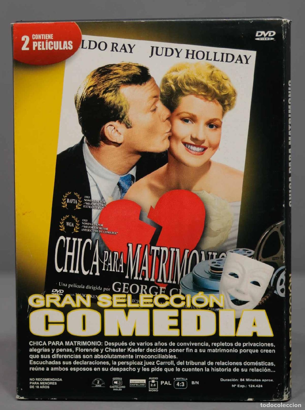 Kino: DVD. CHICA PARA MATRIMONIO. AMOR EN CONSERVA