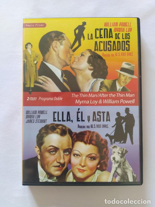 Cinema: DVD LA CENA DE LOS ACUSADOS / ELLA, EL Y ASTA - W. S. VAN DYKE - 2 DISCOS (O6w)