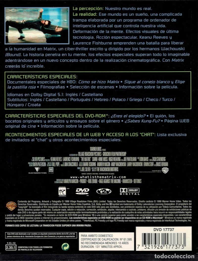 Cine: Matrix. DVD - Foto 2