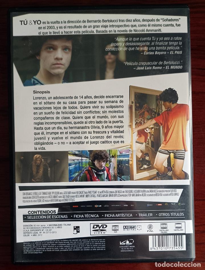 Cine: DVD --- TU Y YO de Bernardo Bertolucci (2012) - Foto 2