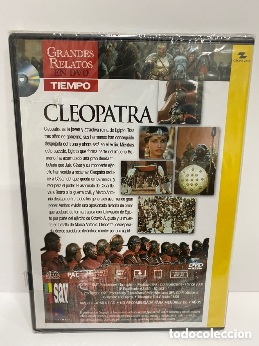 Cine: Cleopatra (DVD) *Precintado* - Foto 2