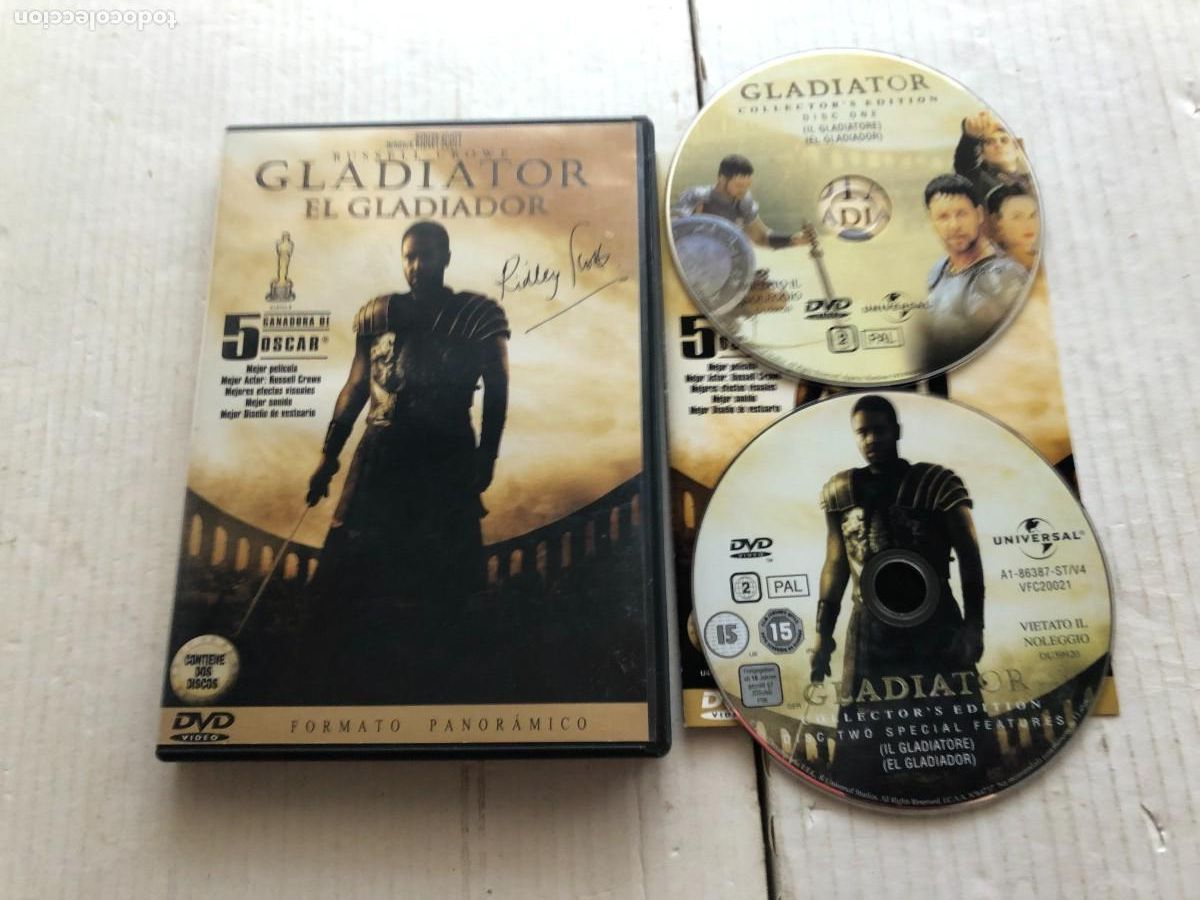 Cinema: GLADIATOR - EL GLADIADOR - DVD PELICULA KREATEN