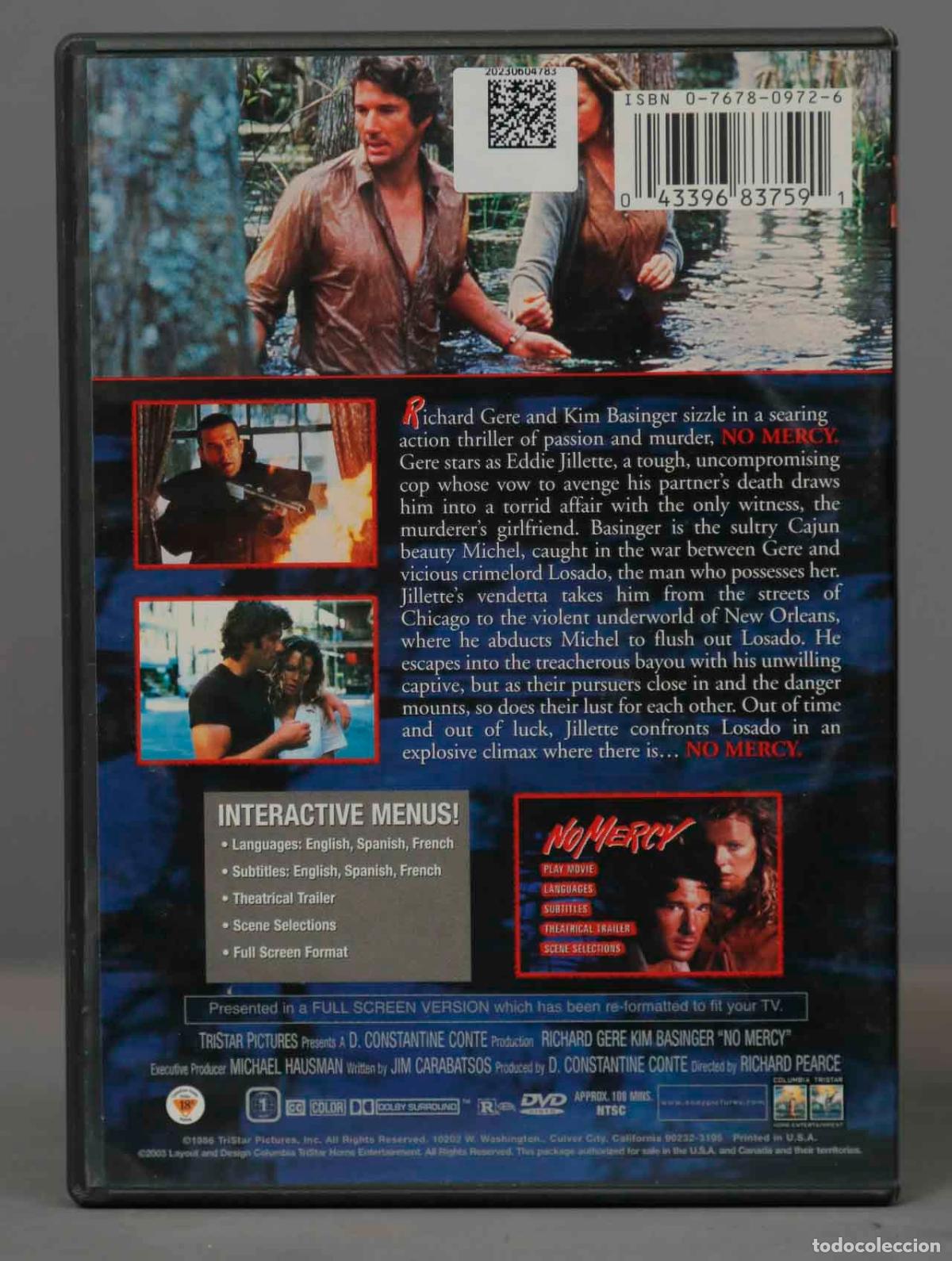 Cine: DVD. NO MERCY - Foto 2