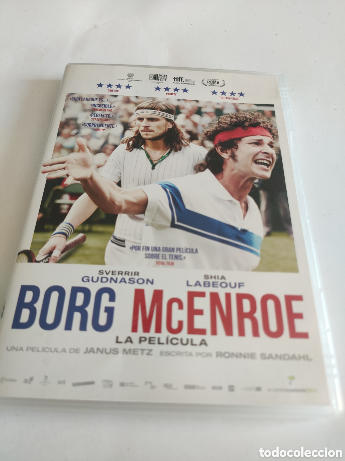 Cine: V59 borg mcenroe DVD PROCEDENTE DE VIDEOCLUB