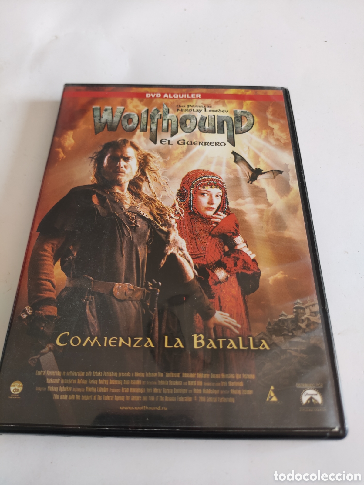 Cine: V59 wolfhound el guerrero DVD PROCEDENTE DE VIDEOCLUB