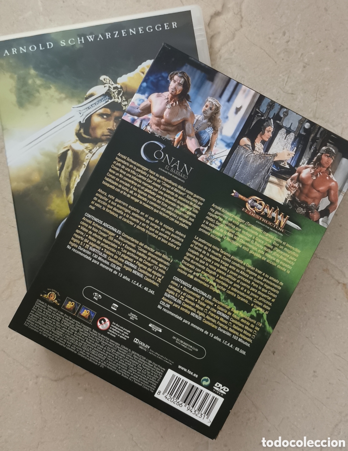 Conan (Blu-ray) Pack 2 peliculas: Conan El Barbaro / Conan El Destructor [ Blu-ray]