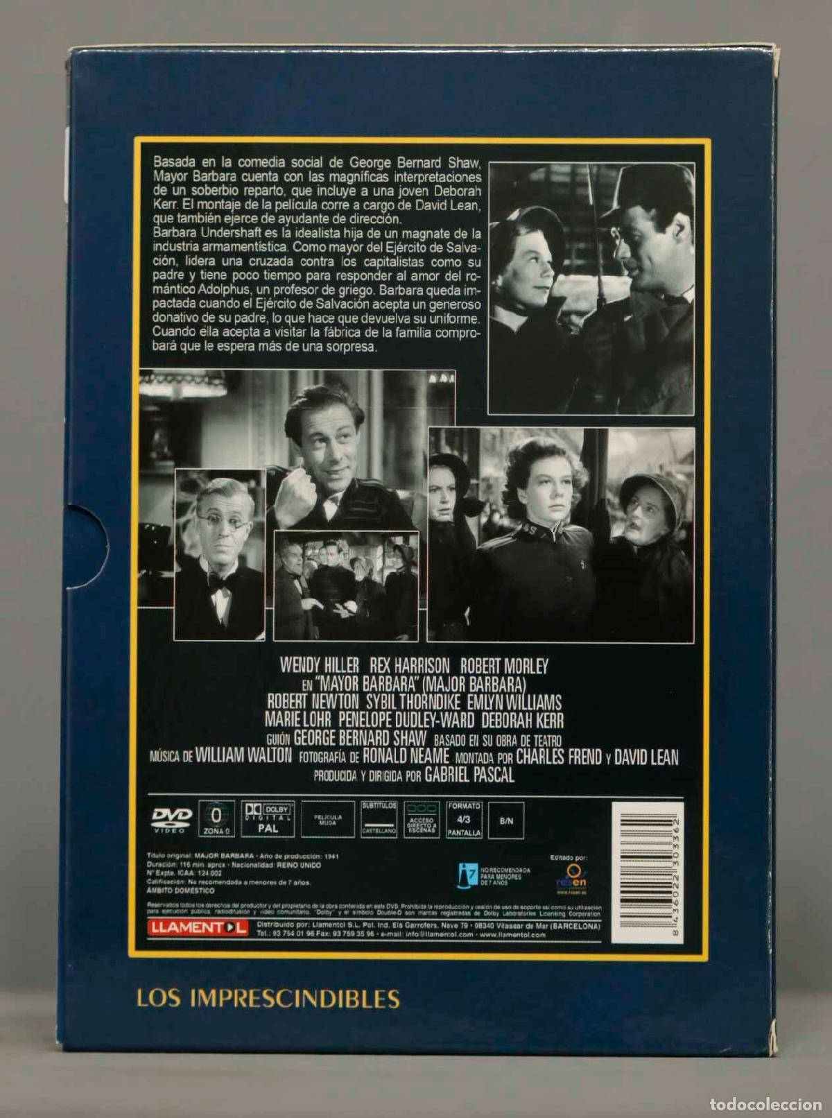 Cine: DVD. MAYOR BARBARA - Foto 2