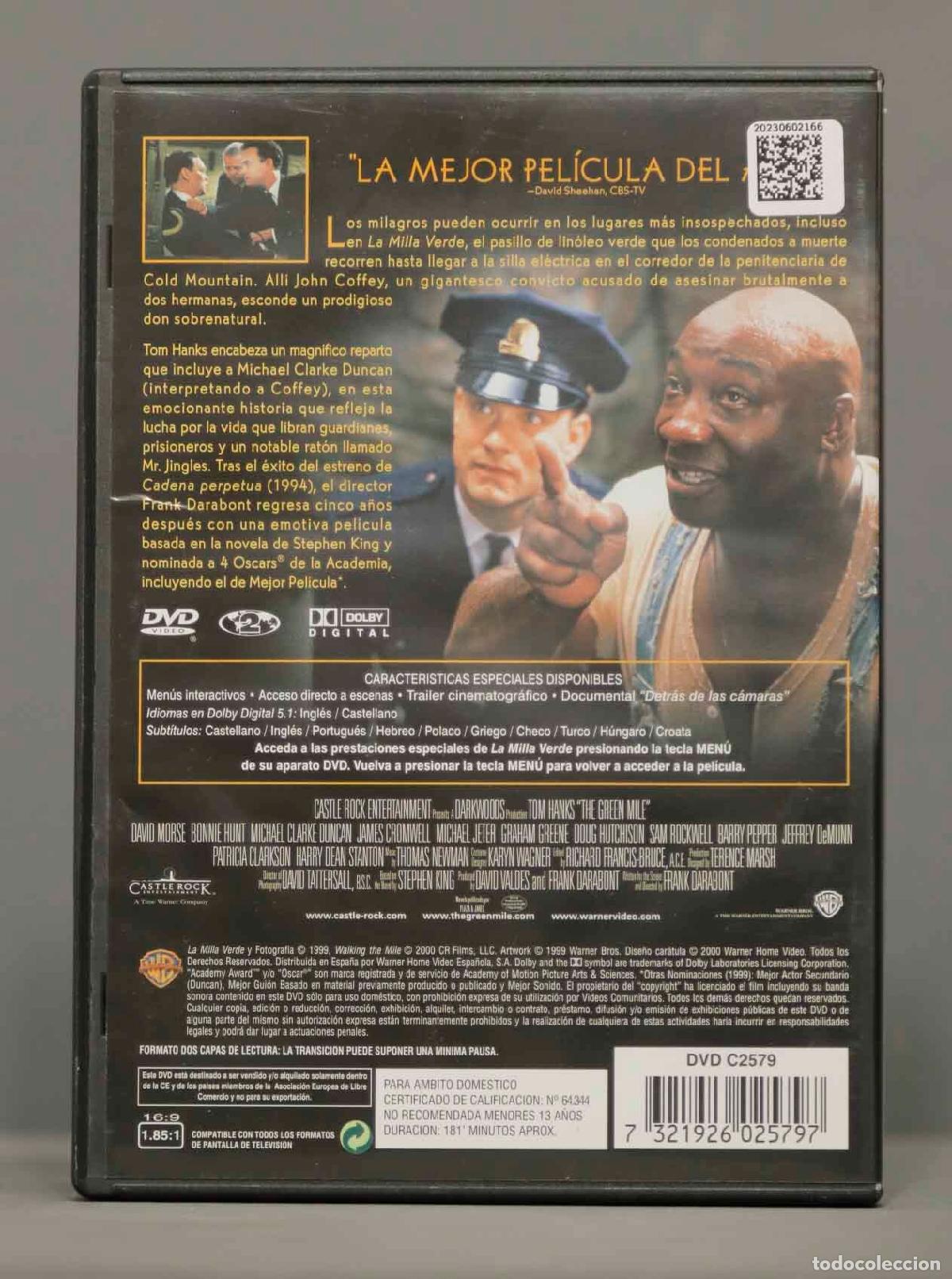 Cine: DVD. LA MILLA VERDE - Foto 2