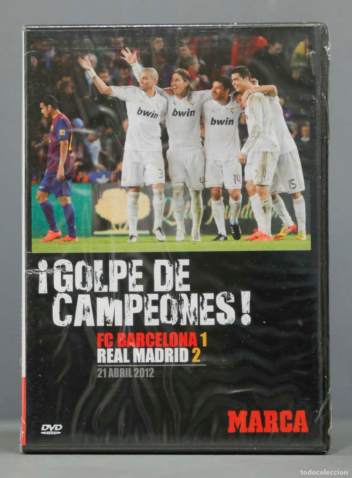 Cinema: DVD. GOLPE DE CAMPONES. 21 ABRIL 2012. REAL MADRID. PRECINTADO