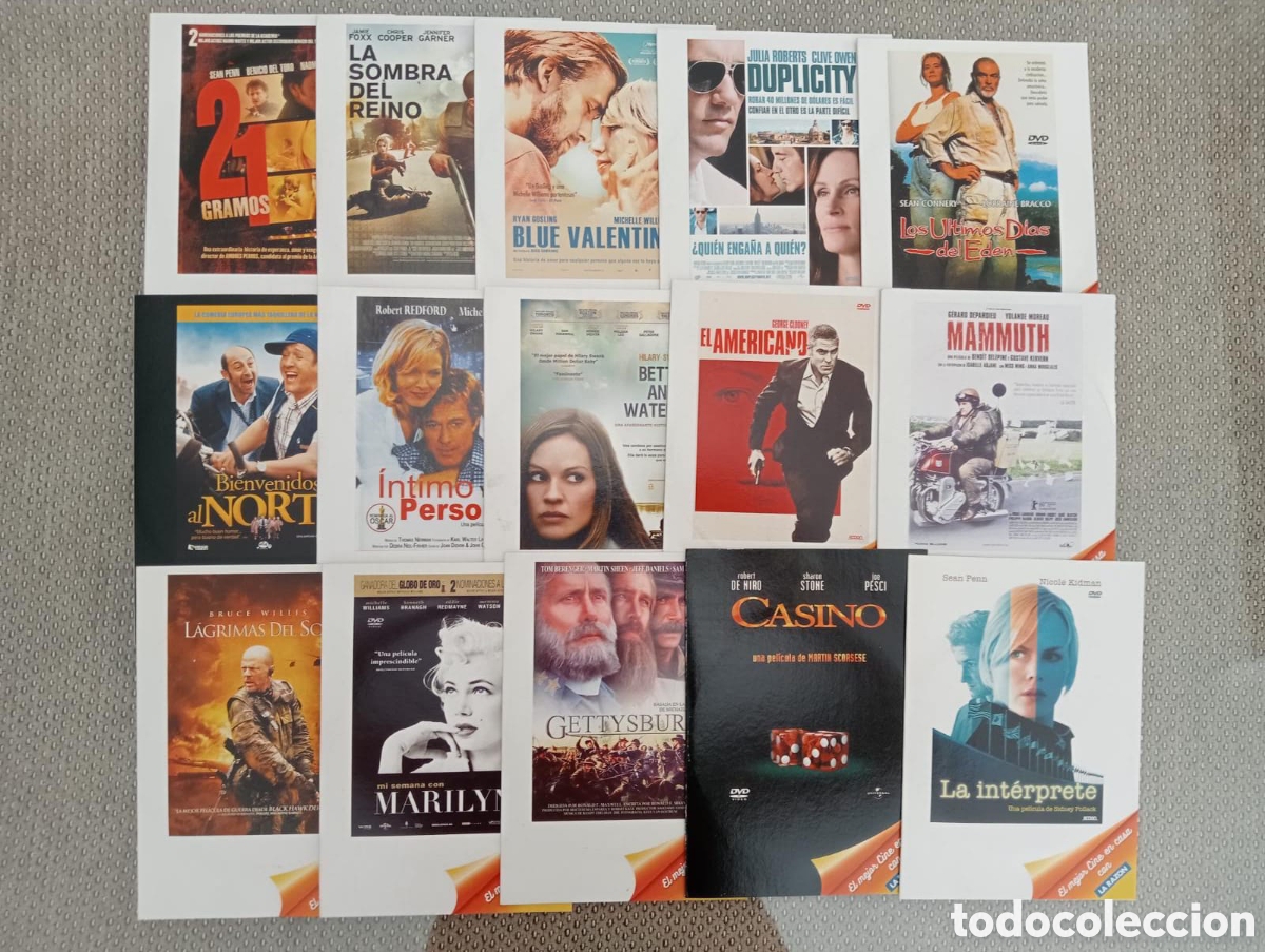 el mejor cine en casa. la razon.lote de 15 pelí - Compra venta en  todocoleccion