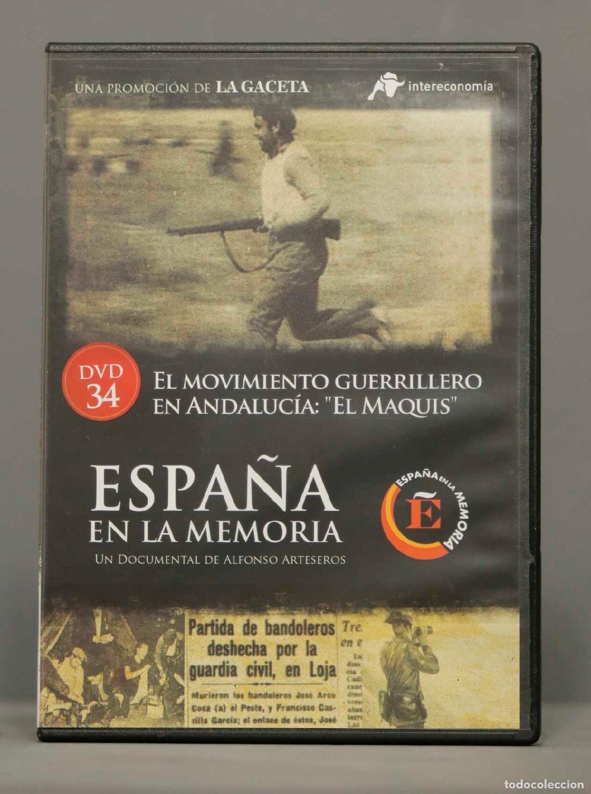 Cinema: DVD. ESPA&Ntilde;A EN LA MEMORIA. EL MOVIMIENTO GUERRILLERO EN ANDALUCIA: EL MAQUIS