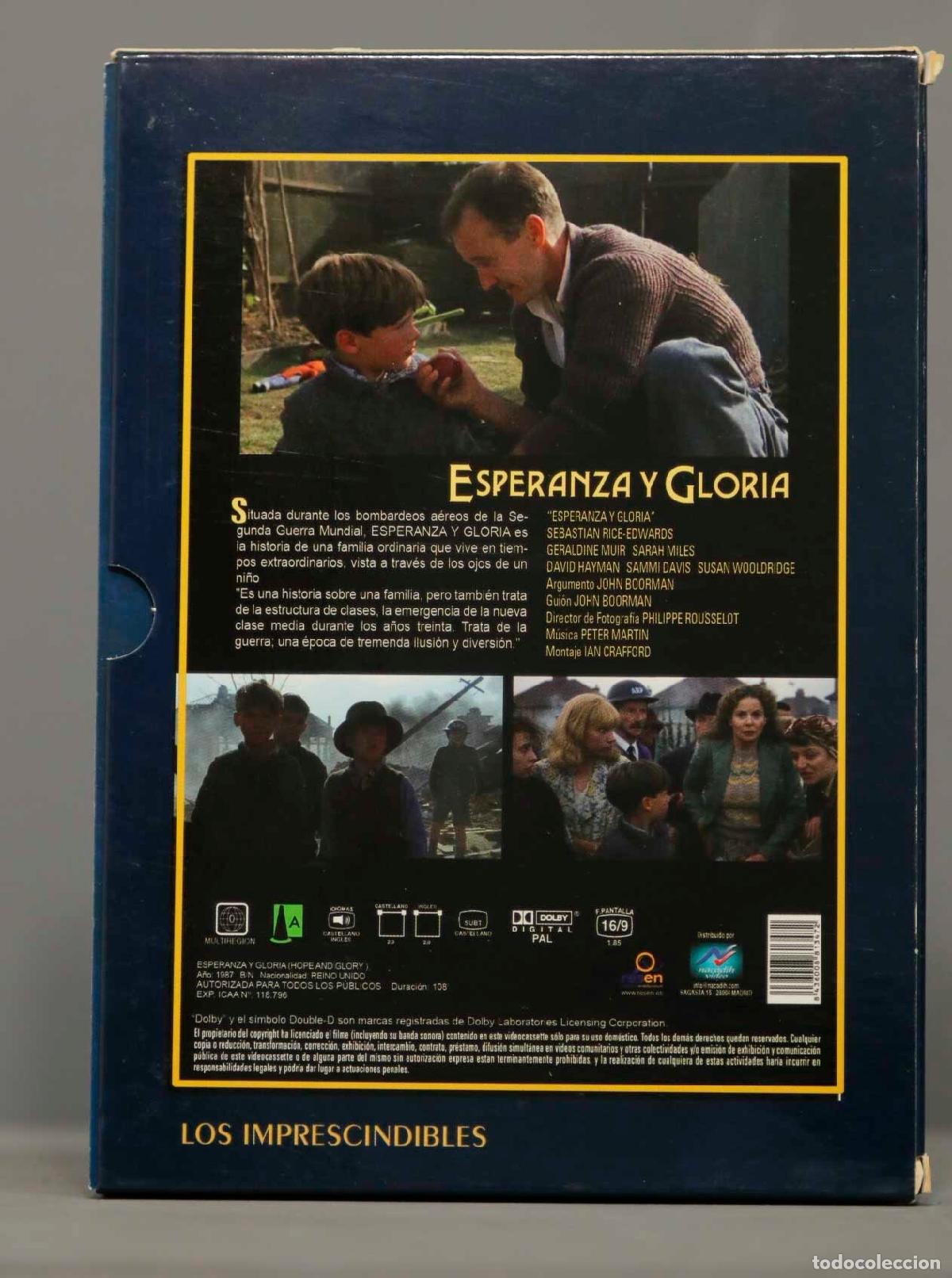 Cine: DVD. ESPERANZA Y GLORIA - Foto 2