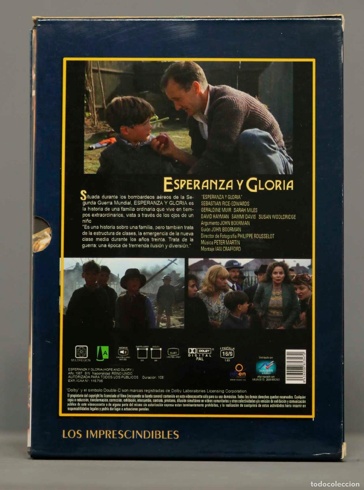 Cine: DVD. ESPERANZA Y GLORIA - Foto 2