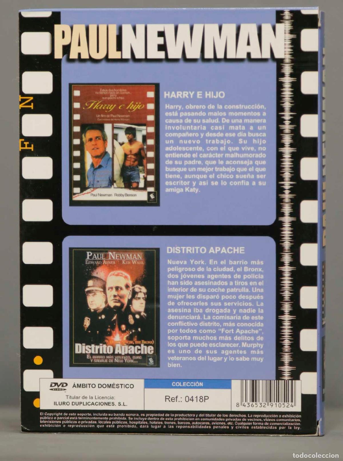 Cine: DVD. DISTRITO APACHE. HARRY E HIJO - Foto 2