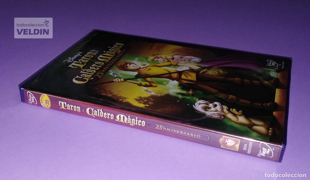 TARON Y EL CALDERO MAGICO CLASICO DISNEY Nº 25 DVD NUEVO (SIN