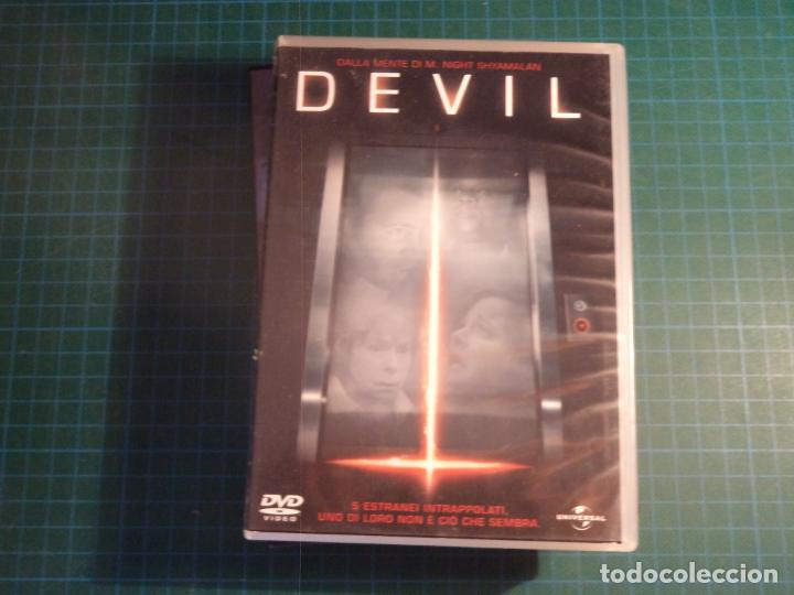 Cinema: Devil. Pelicula de origen italiano. Tiene el idioma espa&ntilde;ol entre otros. De video club. (P-45).