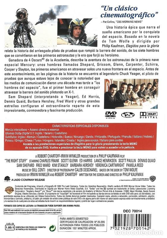 Cine: ELEGIDOS PARA LA GLORIA - Foto 2