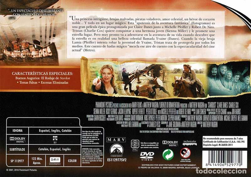 Cine: Stardust. Edici&oacute;n horizontal. DVD - Foto 2