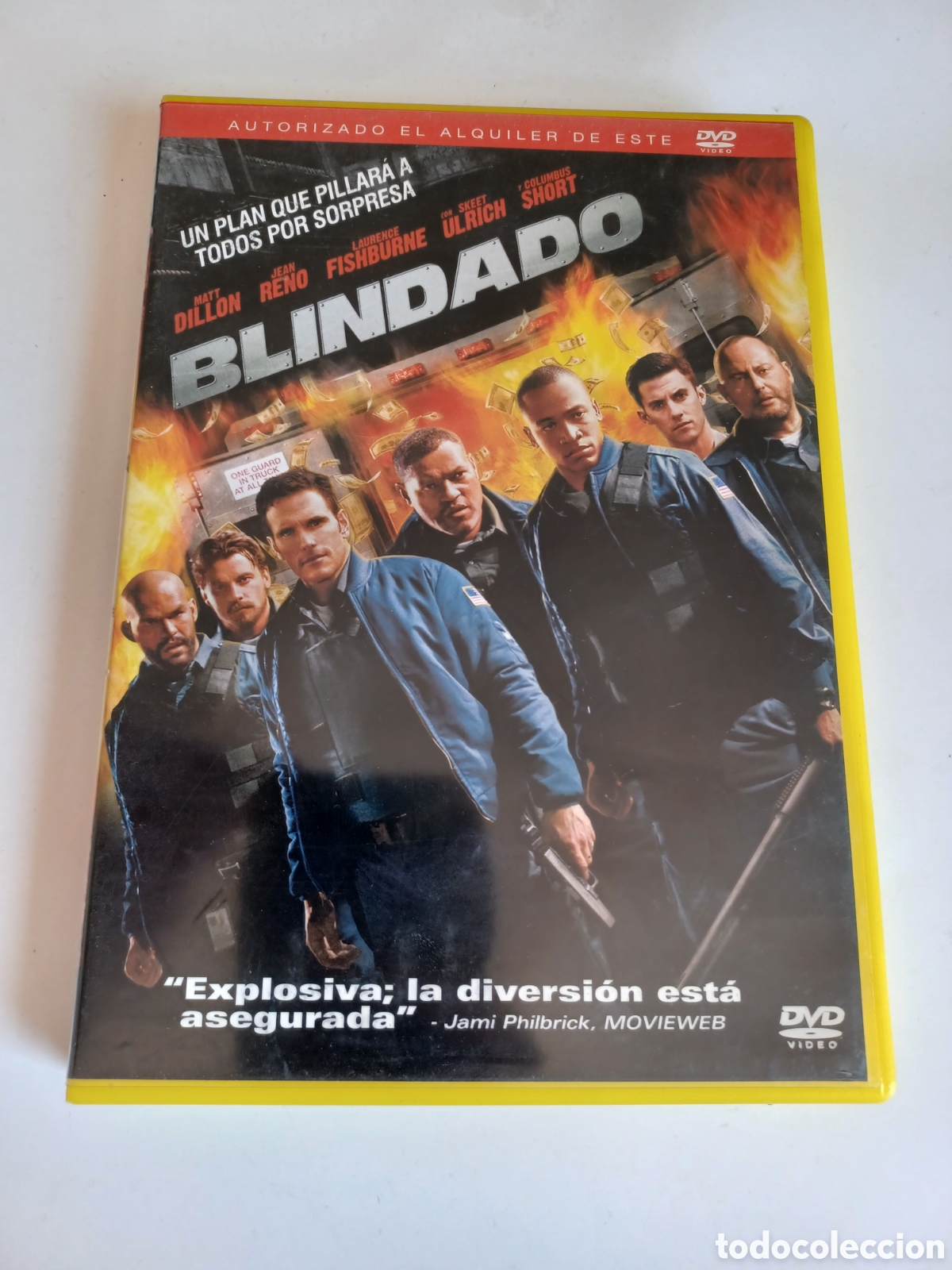 Cinema: V32 blindado -DVD PROCEDENTE VIDEOCLUB