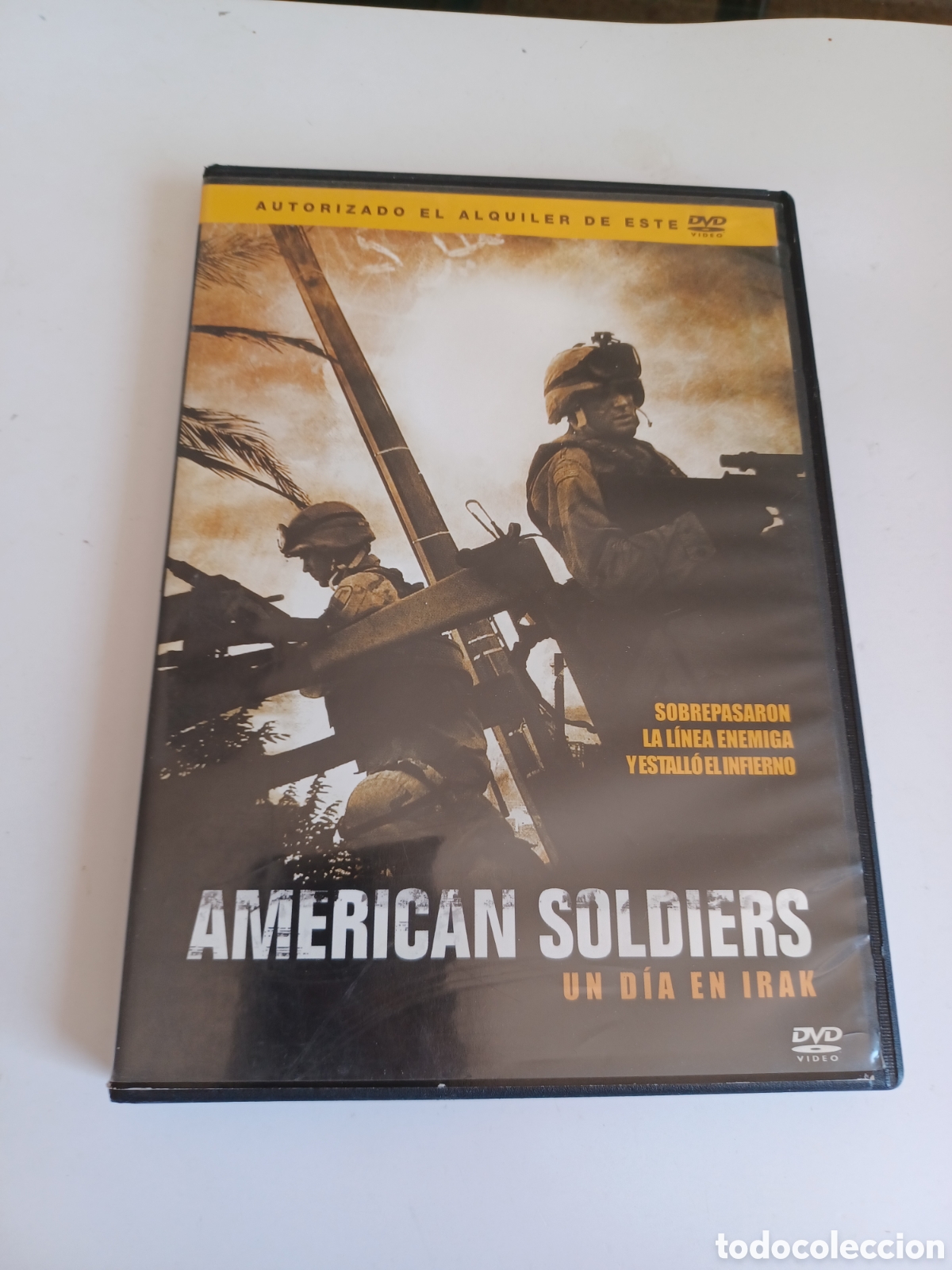 Cinema: V56 anerican soldiers -DVD PROCEDENTE VIDEOCLUB