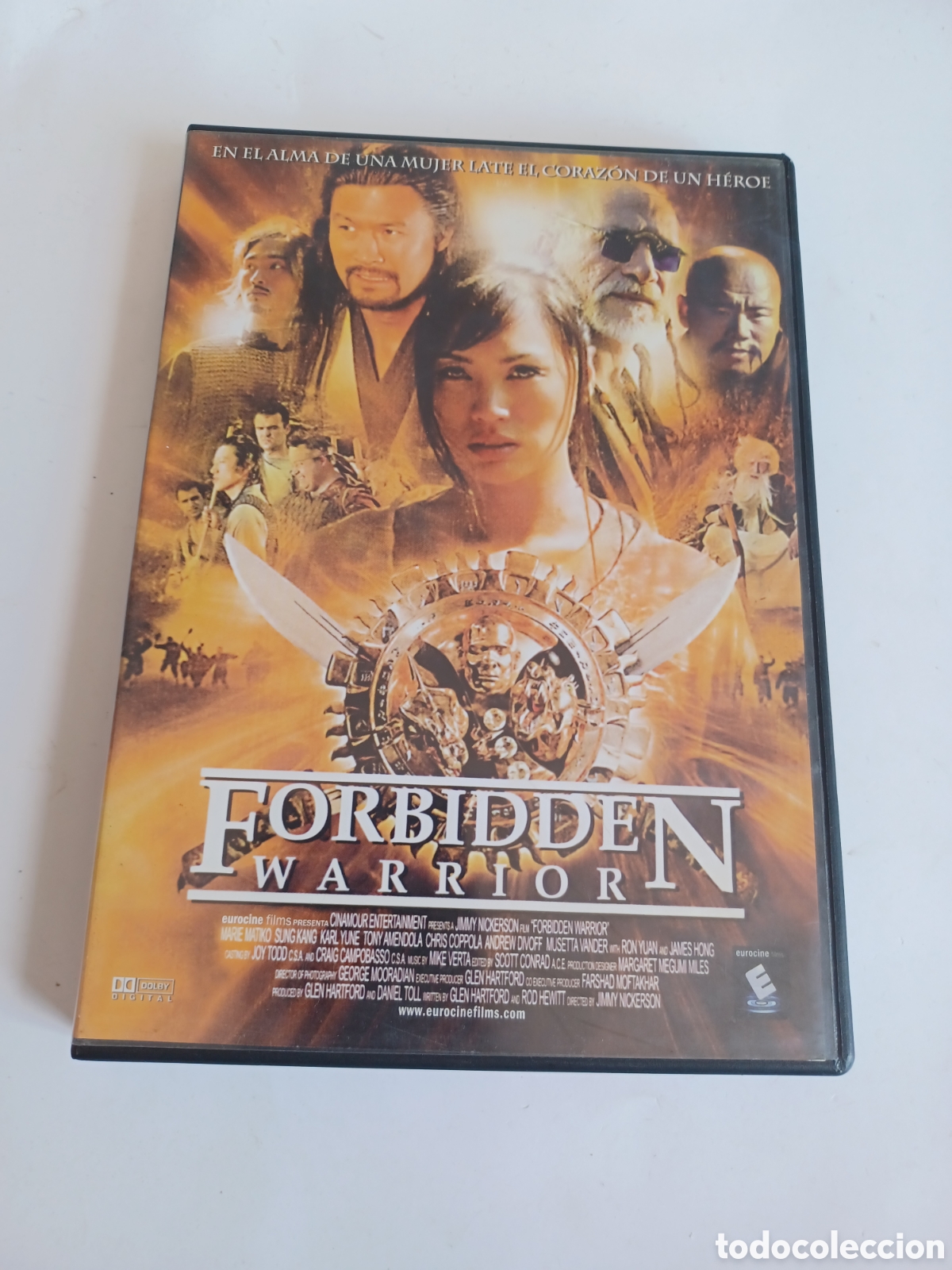 Cine: V127 forbidden warrior -DVD PROCEDENTE VIDEOCLUB