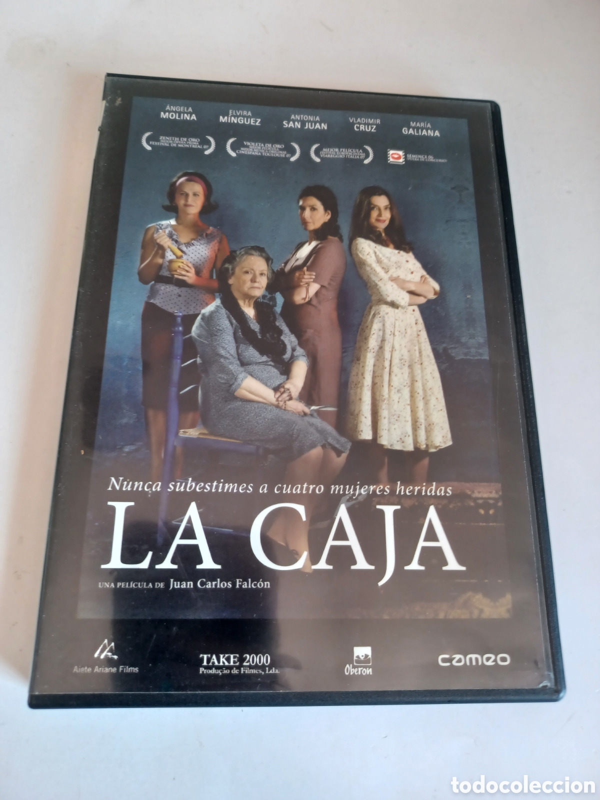 Cine: V37 la caja -DVD PROCEDENTE VIDEOCLUB